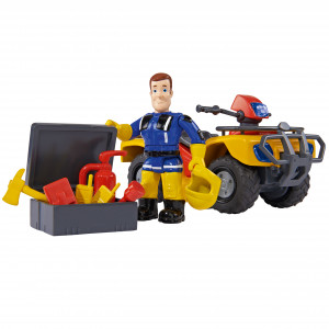 SIMBA STRAŻAK SAM QUAD MERCURY Z FIGURKĄ 925-7657