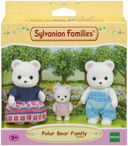 SYLVANIAN FAMILIES EPOCH RODZINA NIEDŹWIEDZI POLARNYCH 5396