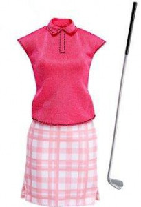BARBIE UBRANKA ASORTYMENT GOLFISTKA FND49/FKT14