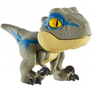 MATTEL JURASSIC WORLD SNAP SQUAD DINOZAUR VELOCIRAPTOR BLUE GKX72/GLH20