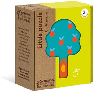 CLEMENTONI LITTLE CUBES KLOCKI MAŁE PUZZLE - PRZYRODA EKO 50167