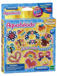 AQUABEADS EPOCH WIELKI ZESTAW KORALIKÓW 2400 EL NIEBIESKI 79638