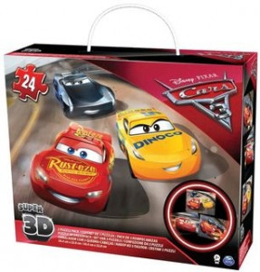 SPIN MASTER PUZZLE 3D CARS 3 98351