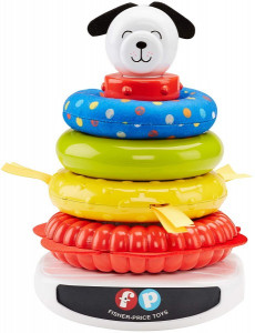 FISHER PRICE WIEŻA PIRAMIDKA ROLLY - POLLY DFP86
