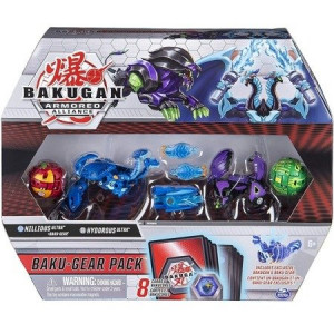 SPIN MASTER BAKUGAN ZESTAW BAKU-GEAR NILLIOUS + HYDOROUS 6056037