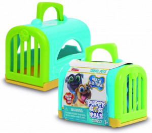 COBI PUPPY DOG PALS FIGURKI 2-PAK W DOMKU TRANSPORTER NIEBIESKI 94075