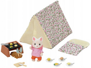 SYLVANIAN FAMILIES EPOCH ZESTAW KEMPING NAD MORZEM 5209