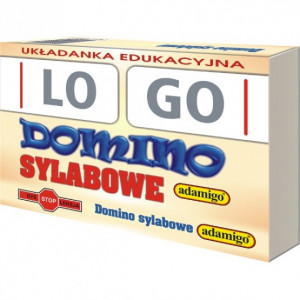 ADAMIGO UKŁADANKA EDUKACYJNA DOMINO SYLABOWE 04812