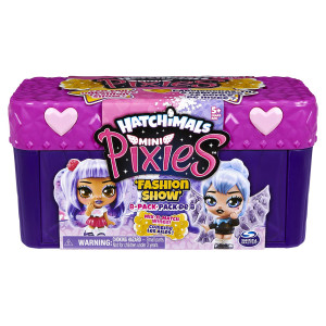 SPIN MASTER HATCHIMALS MINI PIXIES 8-PAK SZKATUŁKA FIOLETOWA 6059064