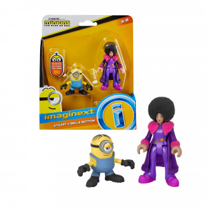 MATTEL IMAGINEXT MINIONKI FIGURKI 2-PAK STUART + BELLE BOTTOM GNN41/GNP24