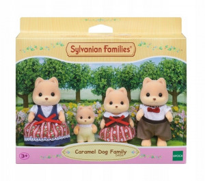 SYLVANIAN FAMILIES EPOCH RODZINA KARMELOWYCH PIESKÓW 5459