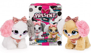 SPIN MASTER PRESENT PETS FANCY PIĘKNOTKA SZCZENIACZEK 6051197