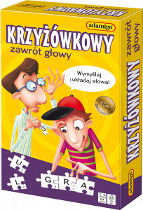 ADAMIGO UKŁADANKA KRZYŻÓWKOWY ZAWRÓT GŁOWY 07462