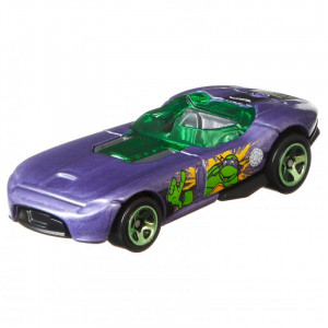 HOT WHEELS AUTO FILMOWE WOJOWNICZE ŻÓŁWIE NINJA DONATELLO RRROADSTER GDG83/GJV10