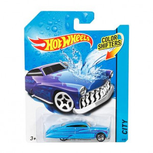 HOT WHEELS SAMOCHODZIK ZMIENIAJĄCY KOLOR PURPLE PASSION BHR15/BHR52
