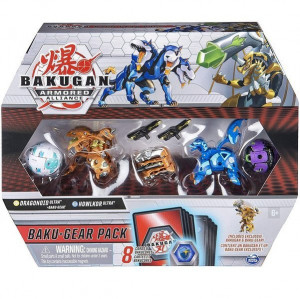 SPIN MASTER BAKUGAN ZESTAW BAKU-GEAR DRAGONOID + HOWLKOR 6056037