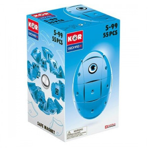 GEOMAG KOR PANTONE KLOCKI MAGNETYCZNE NIEBIESKIE JAJKO 55 EL KOR-673