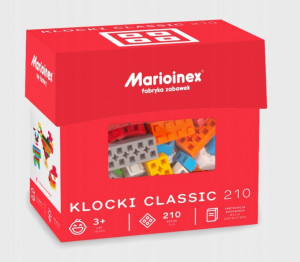 MARIOINEX KLOCKI CLASSIC ZESTAW 210 EL 02851