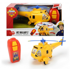 SIMBA STRAŻAK SAM HELIKOPTER WALLABY 2 RC STEROWANY NA PODCZERWIEŃ 309-3004