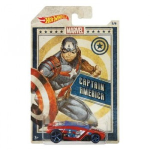 HOT WHEELS AUTO FILMOWE MARVEL CAPTAIN AMERICA ROGUE HOG GDG83/FYY64