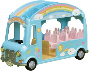 SYLVANIAN FAMILIES EPOCH SŁONECZNY AUTOBUS PRZEDSZKOLNY 5317