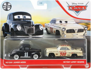 MATTEL CARS 3 AUTA METAL MŁODY SAM OGON + MŁODY LEROY HEMING DXV99/GRR23