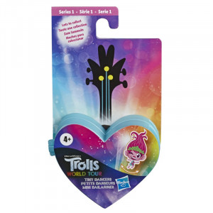 HASBRO TROLLS TROLLE MALI TANCERZE TOREBKA NIESPODZIANKA OKULARY NIEBIESKIE SERCE E6566
