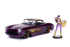 SIMBA JADA AUTO DC 1957 CHEVY CORVETTE + BATGIRL 325-5007