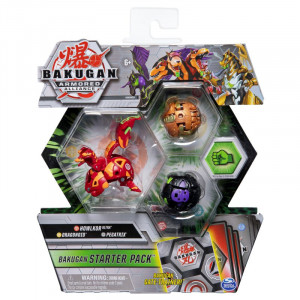 SPIN MASTER BAKUGAN ZESTAW STARTOWY DRAGONOID + HOWLKOR + PEGATRIX 6055886
