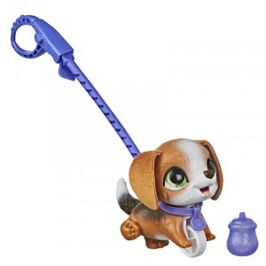 HASBRO FUR REAL PEEALOTS MAŁY ZWIERZAK NA SMYCZY - PIESEK BEAGLE E8932/E8954