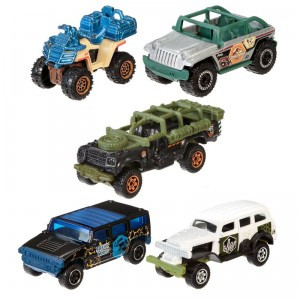 MATTEL MATCHBOX MAŁE SAMOCHODZIKI 5-PACK C1817