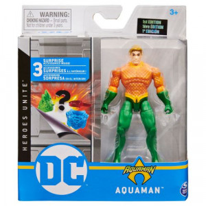 SPIN MASTER DC FIGURKA AQUAMAN + 3 AKCESORIA 6056331 