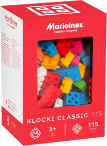  MARIOINEX KLOCKI CLASSIC ZESTAW 115 EL  02868