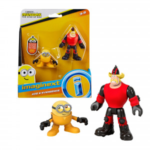 MATTEL IMAGINEXT MINIONKI FIGURKI 2-PAK BOB + SVENGENCE GNN41/GNP23