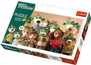 TREFL PUZZLE 100 EL RODZINA TREFLIKÓW 16324