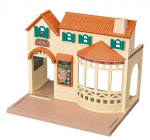 SYLVANIAN FAMILIES EPOCH PIZZERIA Z CEGLANYM PIECEM 5324