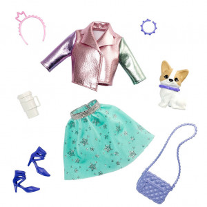 BARBIE ADVENTURE PRZYGODY KSIĘŻNICZEK UBRANKO + ZWIERZAK PIESEK GML63/GML65