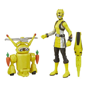 HASBRO POWER RANGERS FIGURKA YELLOW RANGER + MORPHIN JAX BEASTBOT E7270/E8087