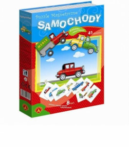 ALEXANDER PUZZLE MAGNETYCZNE - SAMOCHODY 41 EL 0760