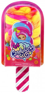 SPIN MASTER CANDY LOCKS LALECZKA PACHNĄCE WŁOSY ŻÓŁTO-RÓŻOWE 6052311