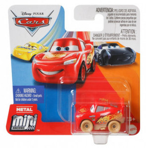 CARS MINI RACERS MIKROAUTO ZYGZAK McQUEEN W BŁOCIE GKF65/GLD53