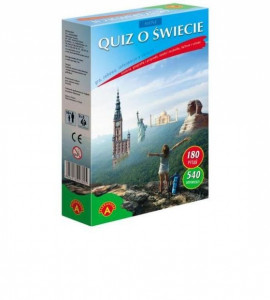 ALEXANDER GRA PLANSZOWA QUIZ O ŚWIECIE-MINI 0448