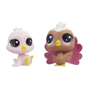 HASBRO LITTLEST PET SHOP LUKROWE ZWIERZAKI FIGURKI PTASZKI E0399/E1074