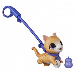HASBRO FUR REAL PEEALOTS MAŁY ZWIERZAK NA SMYCZY - KOTEK E8932/E8955