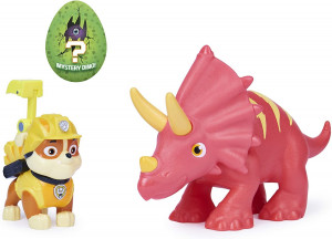SPIN MASTER PSI PATROL DINO RESCUE FIGURKA RUBBLE + TRICERATOPS 6058512