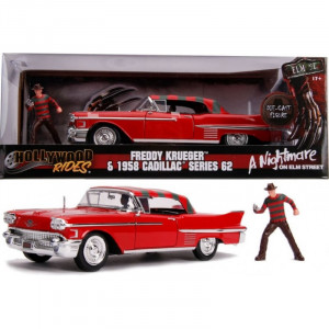 SIMBA JADA AUTO CADILLAC 1958 FREDDY KRUEGER 1:24 325-5004