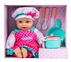 SMILY PLAY JULKA LALKA KUCHARZ ŚPIEWAJĄCA 35 CM SP83505