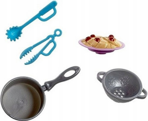 BARBIE AKCESORIA KUCHENNE SPAGHETTI FHP69/FHP72