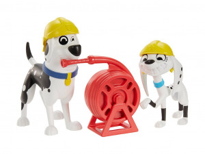 MATTEL DISNEY 101 DALMATYŃCZYKÓW FIGURKI 2-PAK ZESTAW STRAŻACKI GBM37