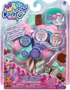 SPIN MASTER CANDY LOCKS LALKI 2-PAK PACHNĄCE WŁOSY LODY JILLY JELLY I DONNA NUT 6052312